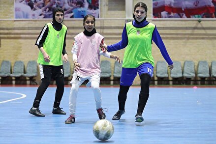 گزارش تصویری/ تمرین ملی پوشان در اردوی استعدادیابی فوتسال