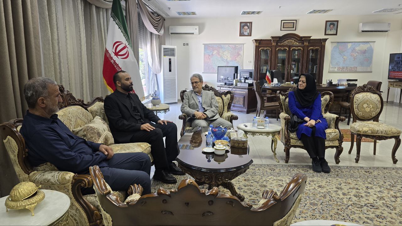 دیدار سفیر جمهوری اسلامی ایران در اردن با نایب رئیس بانوان و عضو هیأت رئیسه فدراسیون