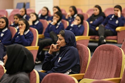 دوره باز آموزی قوانین داوری برای ملی پوشان فوتسال بانوان