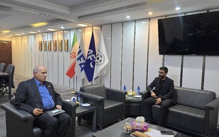 جلسه سرمربی و مدیران تیم ملی امید با رئیس فدراسیون