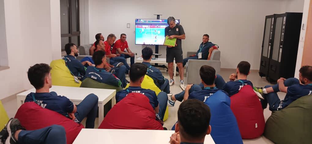 برگزاری جلسه فنی تیم ملی فوتسال برای بازی با مراکش برگزاری جلسه فنی تیم ملی فوتسال برای بازی با مراکش