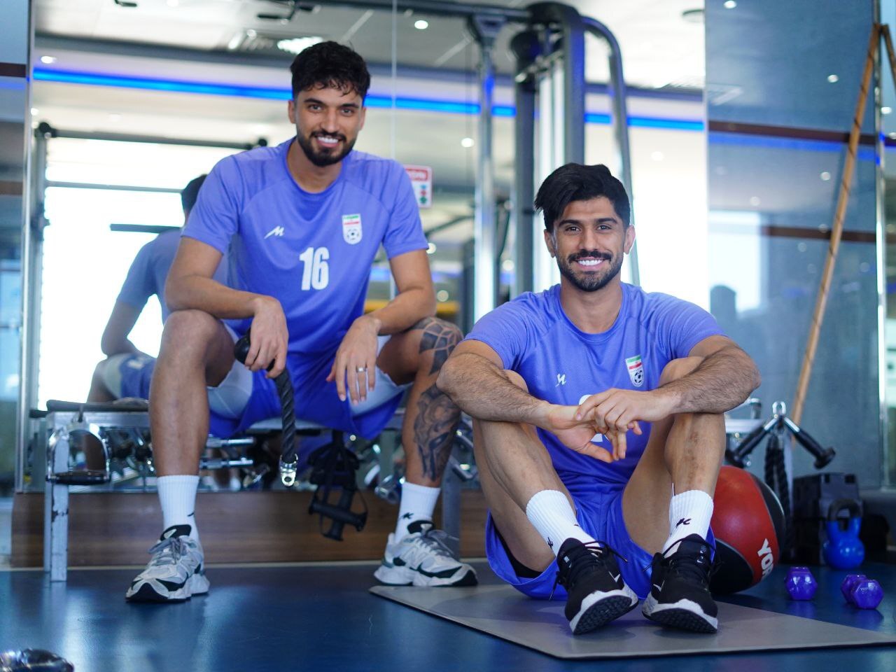 ادامه تمرینات تیم ملی برای فینال تورنمنت العین