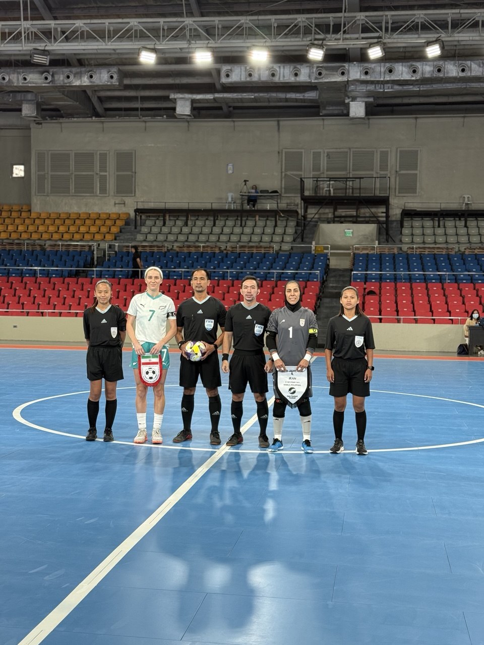 پیروزی 6 بر یک تیم ملی فوتسال بانوان مقابل نیوزیلند در دیدار تدارکاتی پیروزی 6 بر یک تیم ملی فوتسال بانوان مقابل نیوزیلند در دیدار تدارکاتی
