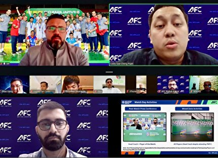 حضور نمایندگان ایران در نشست جام ملت‌های فوتسال۲۰۲۶ اندونزی