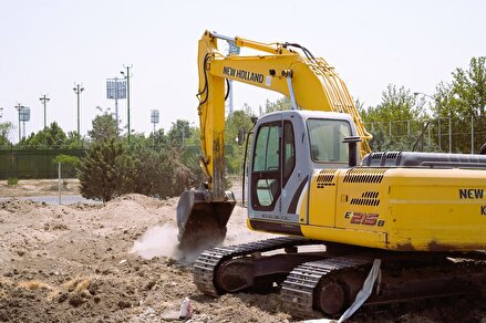 صحبت های رئیس مرکز ملی فوتبال در خصوص فاز دوم پروژه خاک برداری زمین ساختمان جدید فدراسیون
