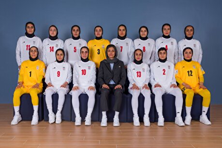 فوتو شات های فیفا از تیم ملی فوتسال بانوان ایران