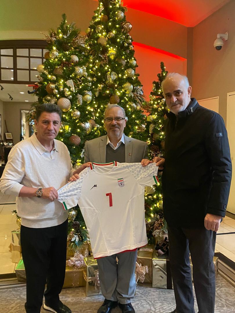 اعلام حمایت دفتر حفاظت منافع ایران در واشنگتن از تیم مل در آستانه مسابقات جهانی