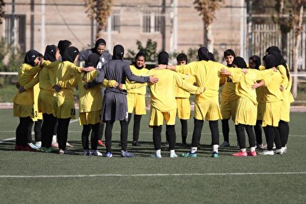 پیروزی تیم ملی فوتبال دختران جوان ایران برابر تاجیکستان