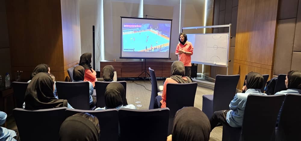 جلسه تئوری مظفر پیش از رویارویی با پاناما برگزار شد