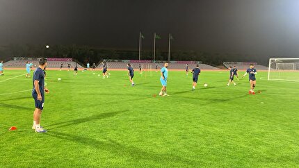 روحیه بالای شاگردان روانخواه در نخستین تمرین ریاض