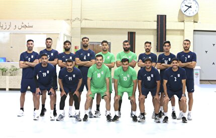 حضور اعضای تیم ملی ساحلی در آکادمی ملی المپیک