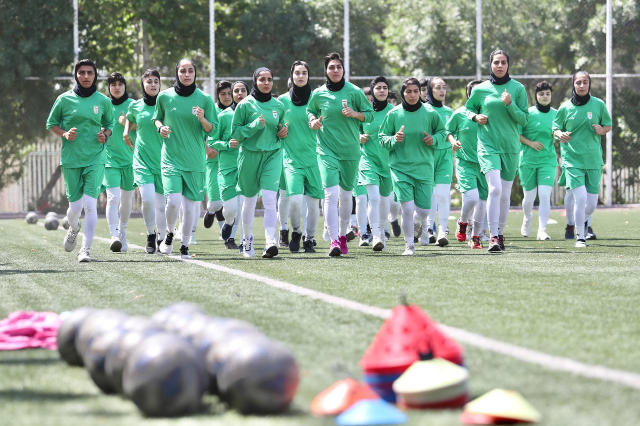 آغاز تمرینات تیم ملی فوتبال بانوان آغاز تمرینات تیم ملی فوتبال بانوان